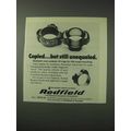 1978 Redfield Scope Mounts Ad - Copied but Unequaled
