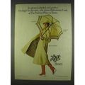 1978 Sears Ad - Cap, Umbrella and Raincoat