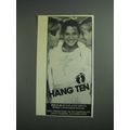 1984 Hang Ten Ad - Women's Fashion