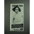 1984 Hang Ten Ad - Fashion
