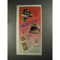 1991 AGV Esprit II, Sensa, Legend Pro Helmets Ad