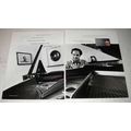 1998 2-page Platinum MasterCard Ad - Antique Baby Grand