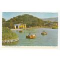 Aubery Boating Lake Largs Ayrshire Postcard 188