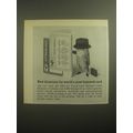 1963 Air Travel Card Personal Credit Directory Advertisement
