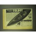1952 Folbot Big Craft Boat Ad - Sensational Super Folbot