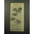 1955 Georg Jensen Royal Copenhagen Porcelain Ad...