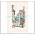 THE CAMPANILE, FLORENCE, ITALY, BOOK ILLUSTRATI...