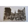 1930s RP Postcard - Old Tram, bus, lorry - Wate...