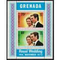 Grenada Princess Anne Royal Wedding MS 1973 Def...