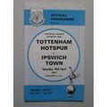 TOTTENHAM HOTSPUR v IPSWICH TOWN Div1 10/04/1971