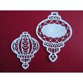 6 Sue Wilson Die Cuts Sentimental Bauble Emboss...