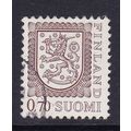 FINLAND 1975 NATIONAL ARMS 70p VALUE USED SG869