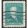Canada 1951 Prime Ministers (1st Issue) 3c Blue...