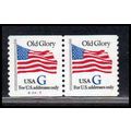 2890 32c G Old Glory Very Fine MNH CNP Left A34...