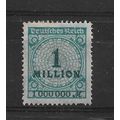 Germany.SG316 1M Blue.Mounted Mint.Nov21