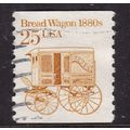 United States 1986 Bread Wagon 1880's 25c Fine ...