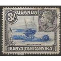 KUT 1935 SG120 3/- Blue & Black Fine Used ..