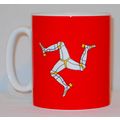 Isle Of Man Flag Mug PERSONALISED Mann Manx Hol...