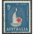 Australia 1963 Red Cross Centenary 5d Red Grey ...