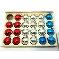 Vintage Coby Glass Christmas Ornaments 23 Count...