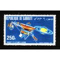 DJIBOUTI 1980 250F SPACE EXPLORATION SG 801 U/M...