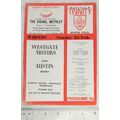 1976 programme Wakefield Trinity v. Widnes