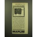 1959 Marum Hosiery Ad - The Marum Horoscope for September