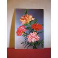 CORONATIONS, FLOWERS used postcard by E T W Den...