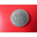 1977 NORWAY ONE KRONE. AAF