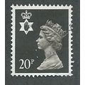 N. IRELAND 20P 'BROWNISH BLACK (PHOS)(NI51) FIN...