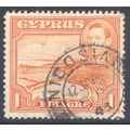 Cyprus 1938 - SG154 - 1pi - Roman Theatre, Soli...