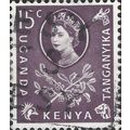 KUT, Elizabeth II, Coffee bush, violet 1960, 15...
