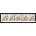 2255 7.6c Carreta Fine MNH Dry Gum PNC 2/5 X2986