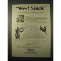 1974 Speer Bullets Ad - Wow! 5/8 Inch