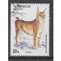 AZERBAIJAN 1994 WILDCATS 20M LYNX SG 197 FINE U...