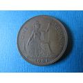 1961 QUEEN ELIZABETH II ONE PENNY FREE POST. (z...
