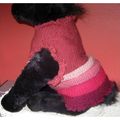 Hand Knit One Of A Kind Pullover Pet Sweater, i...