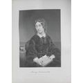 Mary Somerville - steel engraving - 1873 - Duyc...