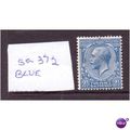 george v 21/2d blue hm sg372 sg 372