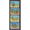 TOKELAU 1979 LOCAL SPORTS SET OF 4 MINT NEVER H...
