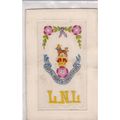 Silk Postcard Of The Loyal North Lancashire Reg...
