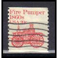 Used 1908 20c Fire Pumper Fine W0966