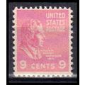 814 9c William Harrison Just Clears MNH B0295