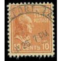 Used 815 10c John Tyler Fine M07931