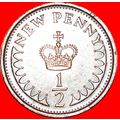 CROWN (1971-1984): GREAT BRITAIN ★ HALF NEW PEN...