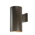 Volume Medium 1-Light Antique Bronze Aluminum I...