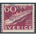 Sweden Facit 256/Scott 261, 60ö maroon Postal S...