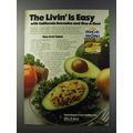 1981 Rice-A-Roni Chicken Flavor Ad - Easy Livin' Salad