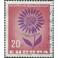 GERMANY, Europa CEPT, Flower petals, pink 1964,...