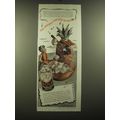 1939 Dole Pineapple Ad - Two appetites that bea...